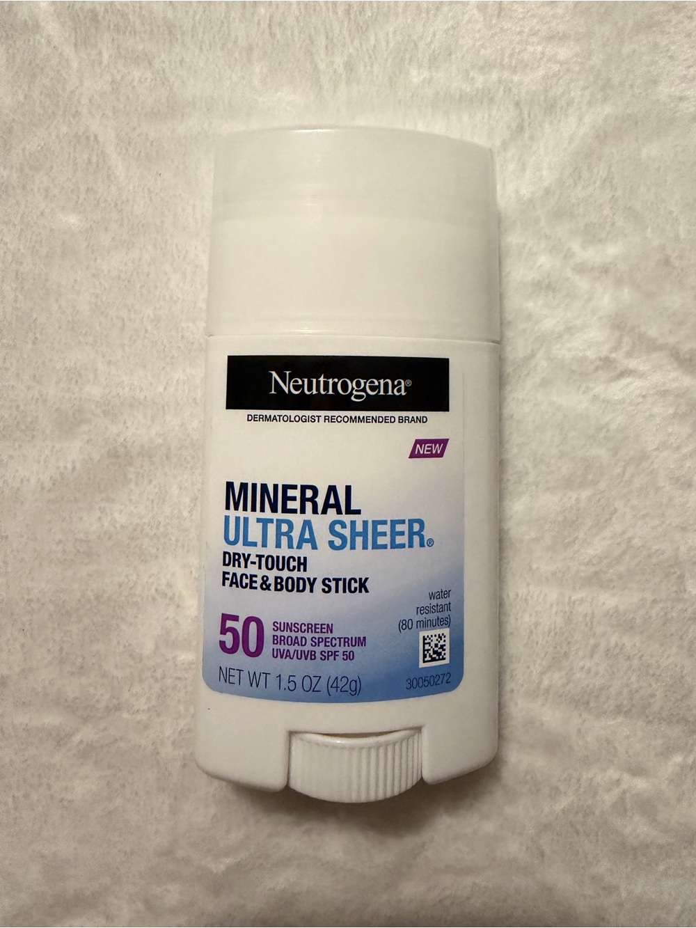 Neutrogena Ultra Sheer Dry Touch SPF 50 Mineral Sunscreen Stick
